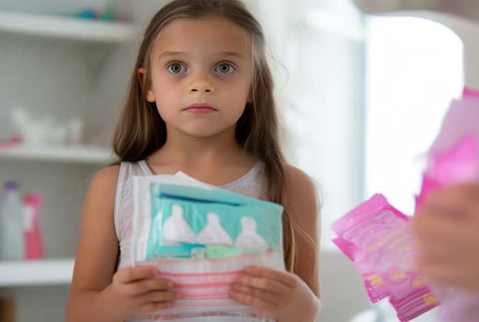 13岁的小孩来月经用什么卫生巾好（13岁的小孩来月经用什么卫生巾好呢）