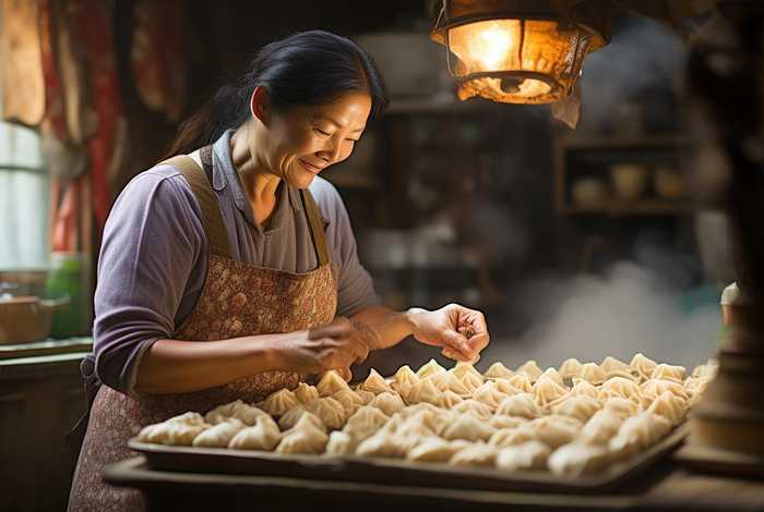 从包饺子看出一个女人（包饺子能看出一个人性格吗）