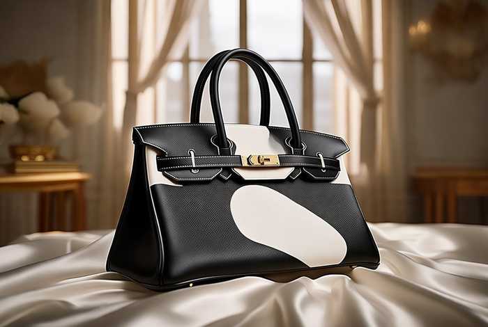 爱马仕铂金包熊猫拼色鳄鱼皮 - 爱马仕铂金包白色鳄鱼皮