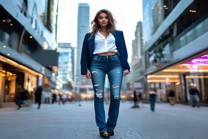 2024年最流行的女装牛仔裤；2024年最流行的女装牛仔裤款式