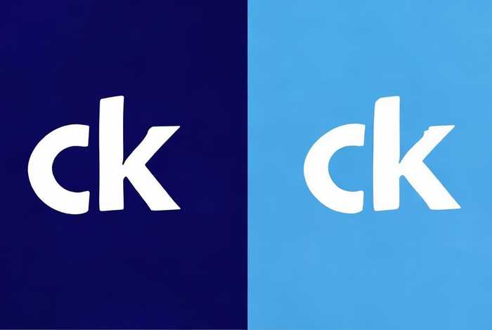 ck和小ck的标志的区别；ck和小ck的标志的区别在哪