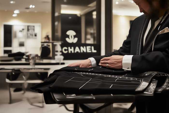 chanel改衣服 chanel衣服专柜改尺码