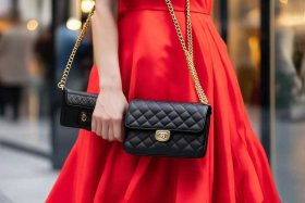 chanel腋下包mini；chanel woc包