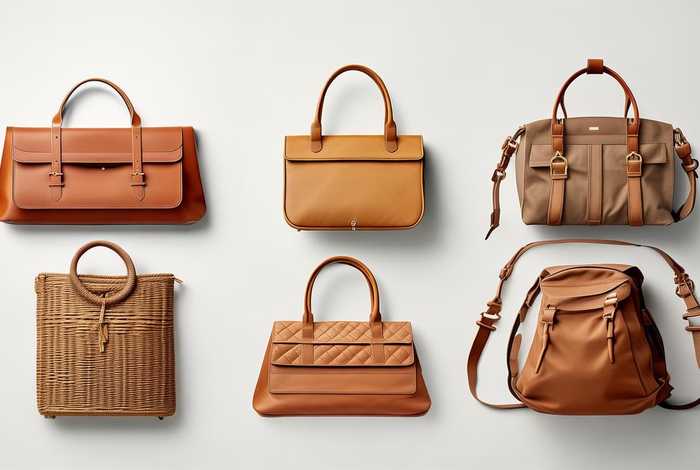 不同款式包包的介绍；5款不同类型的包