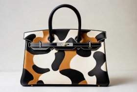 爱马仕铂金包熊猫拼色 - 爱马仕拼色铂金包25