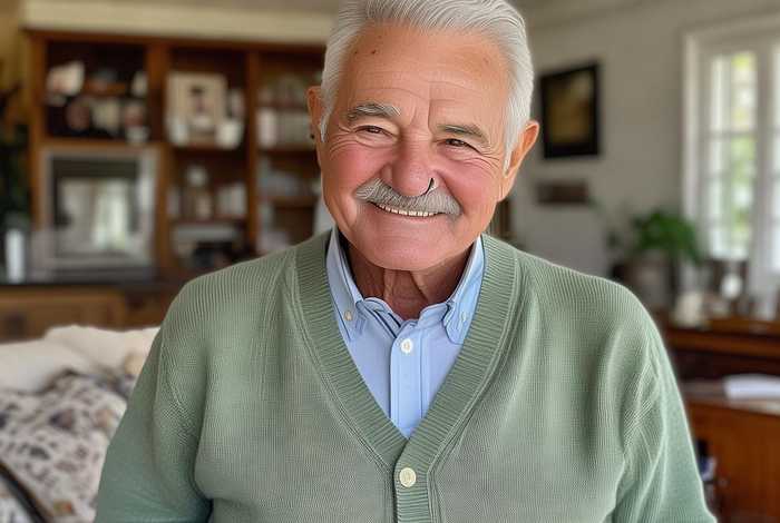 70岁的老人穿什么牌子的衣服好呢？ - 70岁的老人穿什么牌子的衣服好呢图片