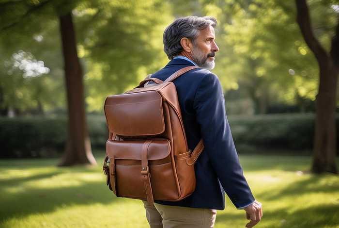 40岁男人背双肩包还是单肩包；40岁男人背双肩包还是单肩包？