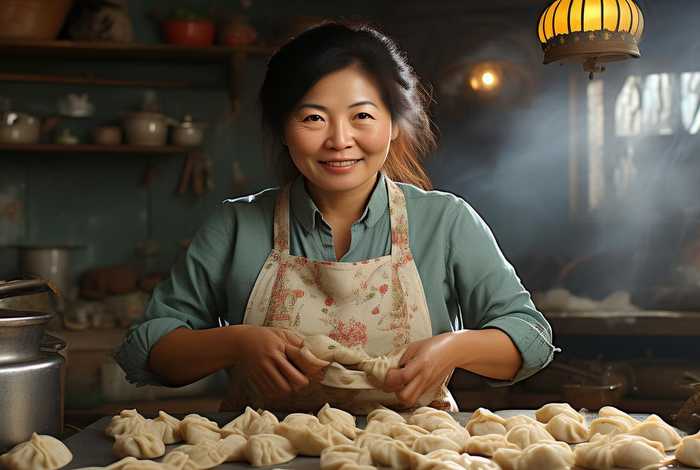 从包饺子看出一个女人（包饺子能看出一个人性格吗）