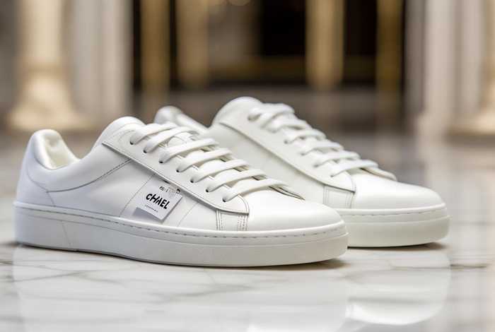 chanel小白鞋厚底；chanel小白鞋多少钱