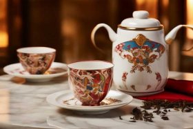 爱马仕官网杯子；爱马仕官网杯子加茶叶罐