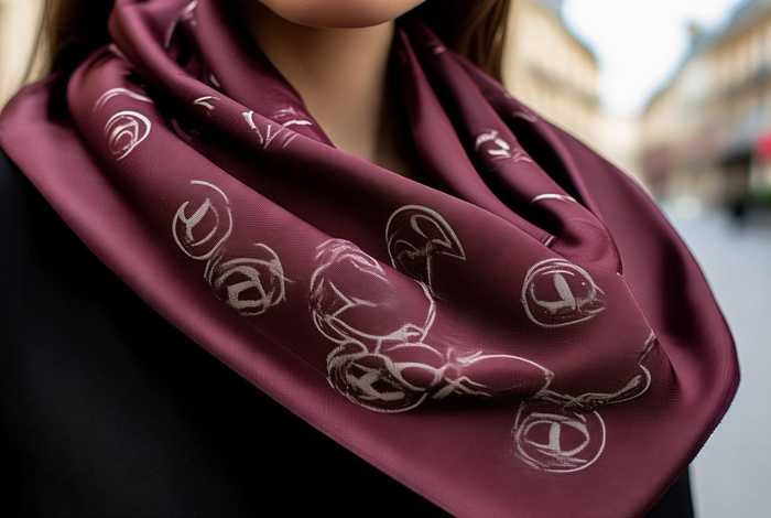 chanel围巾拍照效果，chanel品牌围巾