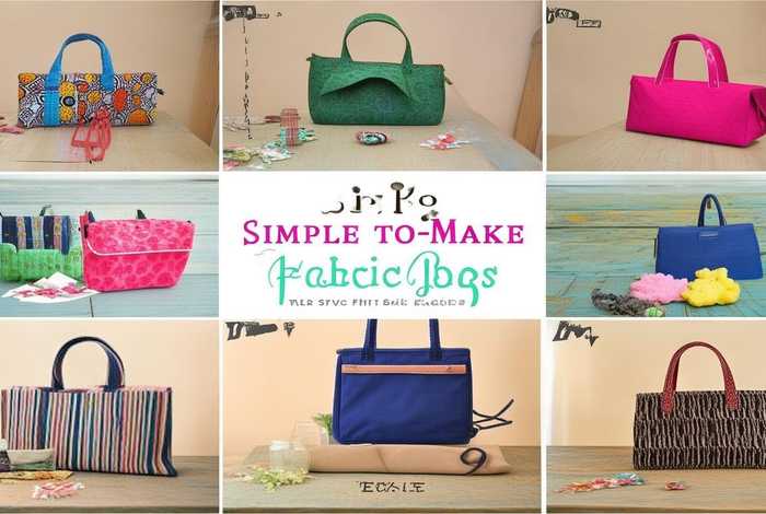 8个最简单布包做法 8个最简单布包做法视频