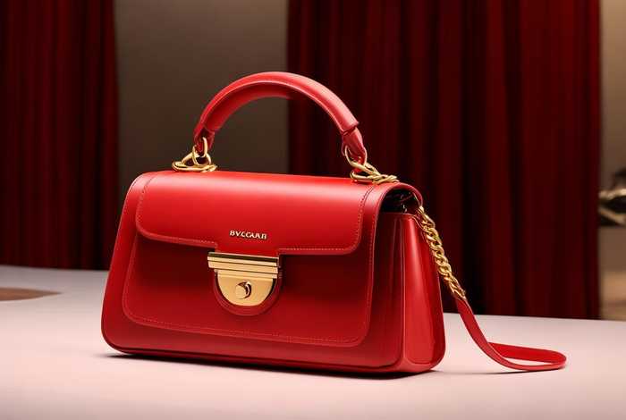 BVLGARI红色包包；bvlgari红色包包