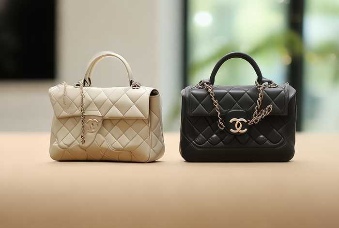 chanel cf中号（chanel cf小号中号对比）