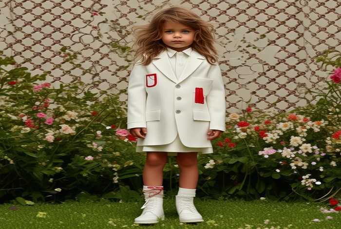 gucci女童装图片 gucci童装大片