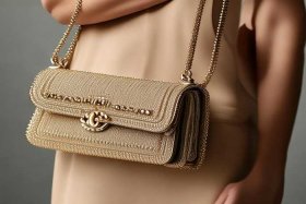 chanel金珠手提包 chanel 金珠腰包
