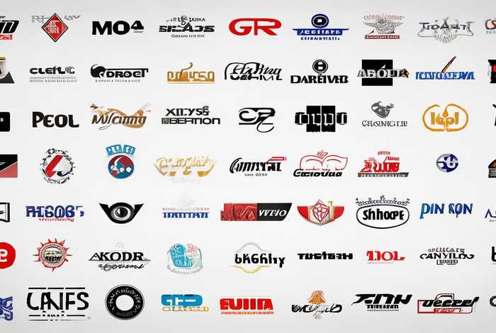 服装商标图案大全 logo，服装商标图案大全大图 logo