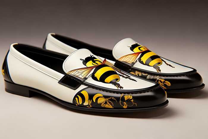 古驰gucci鞋子小蜜蜂；gucci 古驰 小蜜蜂