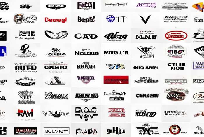 服装商标图片，服装品牌商标大全图片及名称