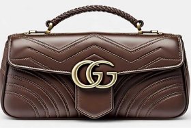 古驰gucci女包小号 gucci古驰gg marmont系列小号手提包