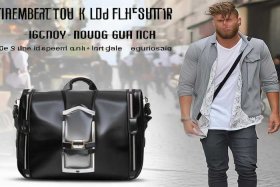 抖音爆款男士斜挎包；抖音爆款男士斜挎包品牌