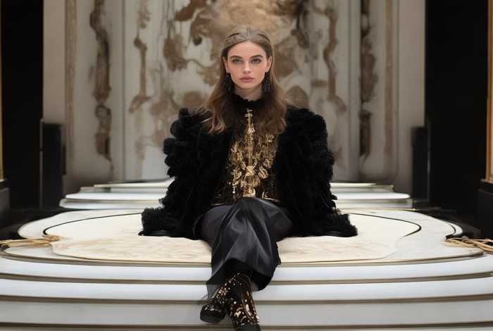 chanel 2019秋冬，chanel2019秋冬发饰