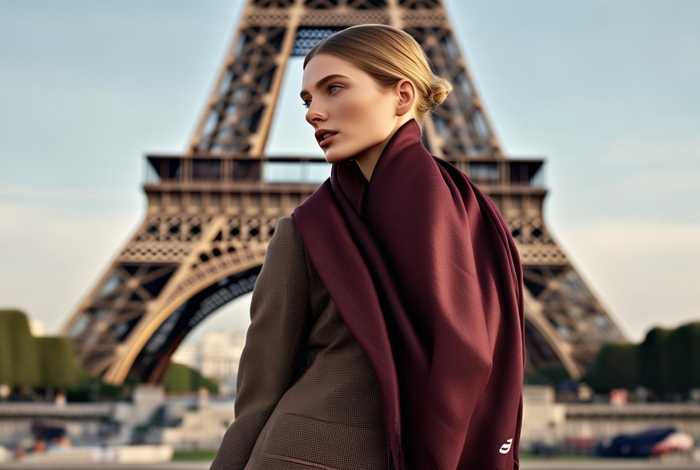 chanel围巾搭配 chanel paris围巾