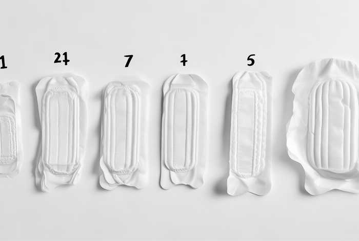 always卫生巾1号到5号，always卫生巾1号到5号分别怎么量