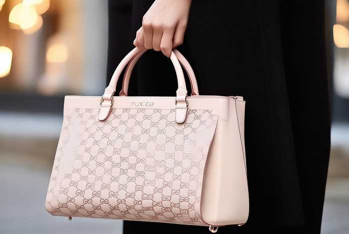 gucci古驰女包粉白，gucci古驰经典款女包白色