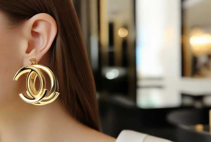 Chanel耳环专柜同款、chanel耳环专柜同款