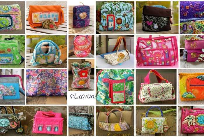 100种手工布包教程单层和双层、100种手工布包教程单层和双层图片