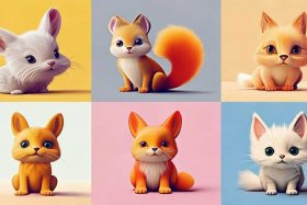 各种小动物简笔画（各种小动物简笔画带颜色）