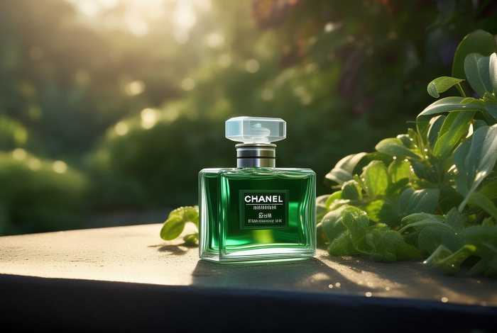 chanel mini绿色，chanel 绿色香水