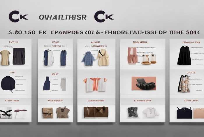 ck和小ck的价格对比表（ck和小ck的价格对比表图片）