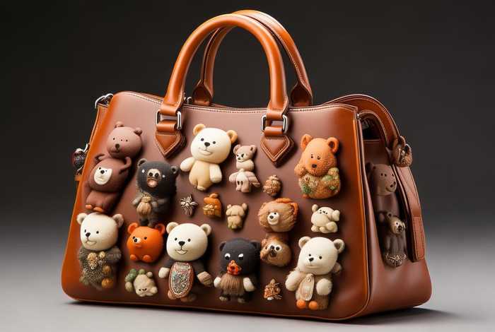 包包上全是熊的图案是什么牌子 - 包包上全是熊的图案是什么牌子的