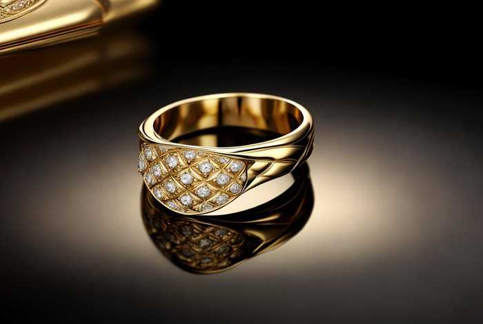 chanel戒指菱格哪年 chanel菱格戒指尺寸图片