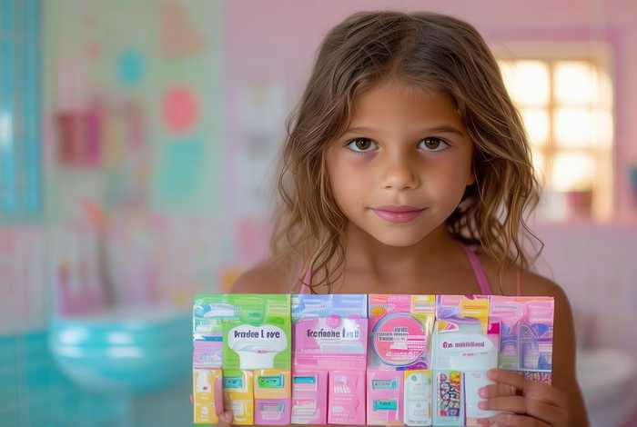 13岁女孩用什么牌子的姨妈巾，13岁女孩用什么牌子的姨妈巾好