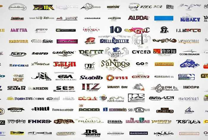 服装100个品牌商标大全 - 服装100个品牌商标大全名称