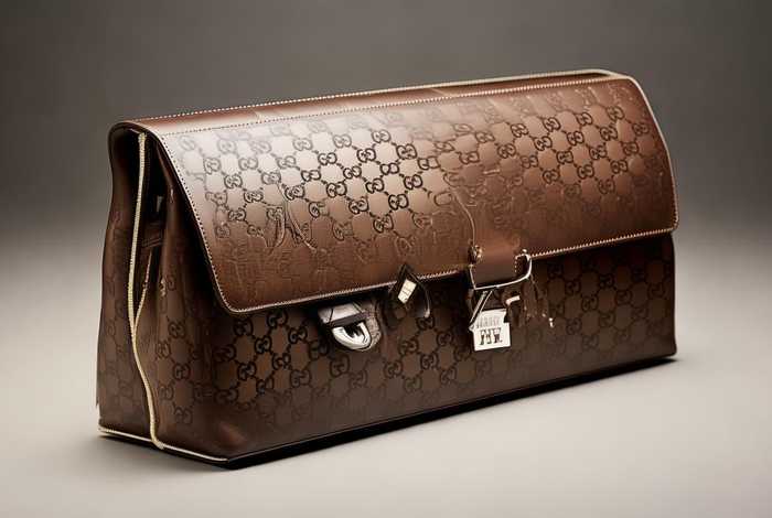 古驰包专柜包装图片 - 古驰专柜包装袋图片