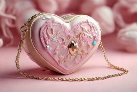 爱心形状的包包、爱心形状的包包图片