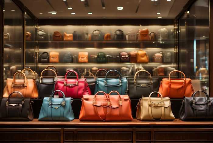 高档女包图片，高档女包陈列图片