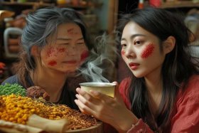 爆痘是什么原因 - 喝中药下巴爆痘是什么原因