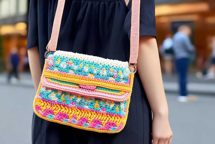 钩针钩今年最时尚包包斜挎包学生、钩针编织包包斜挎包