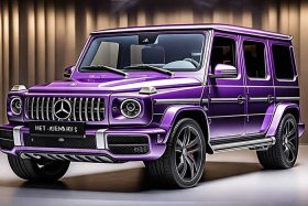 奔驰g63紫色限量版爱马仕 - 奔驰g63紫色限量版爱马仕多少钱