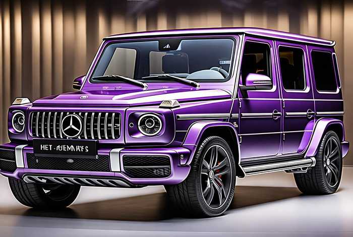 奔驰g63紫色限量版爱马仕 - 奔驰g63紫色限量版爱马仕多少钱
