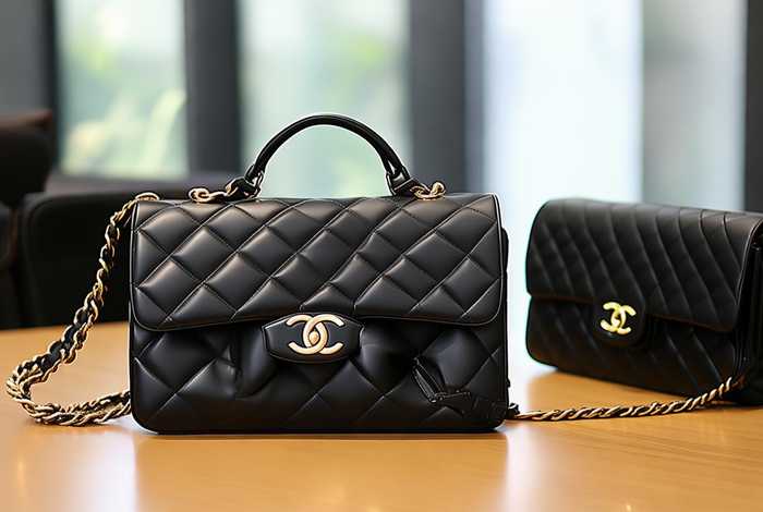 chanel 22 bag黑色 - 99新chanel(香奈儿)chanel 19 bag中号口盖黑金斜挎包