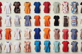 短袖女100种图片；女士短袖新款图片