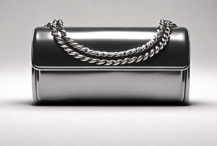 Chanel22bag银色，chanel22bag银色