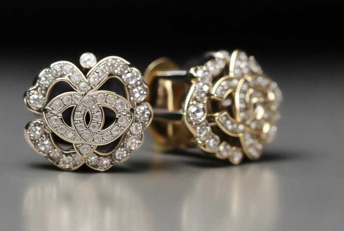 chanel耳钉耳环现货、chanel耳钉真假对比