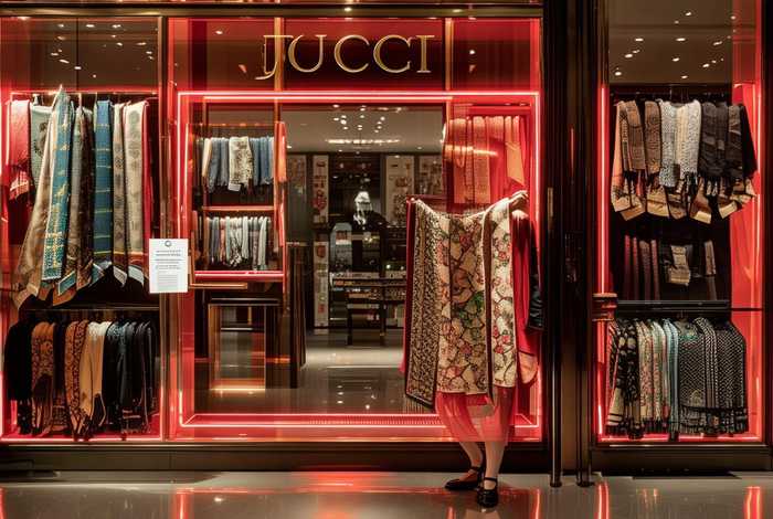 古驰围巾专柜正品直播，古驰围巾专柜正品直播卖多少钱